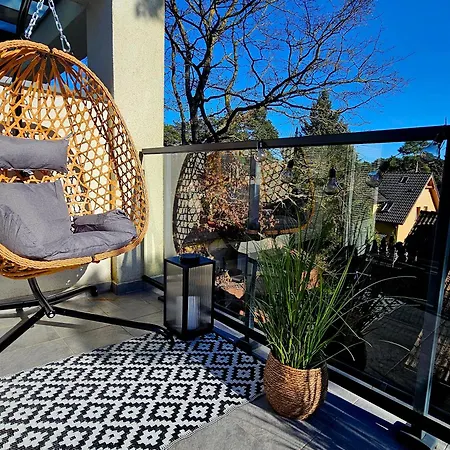 Grunwaldzka 105 Z Tarasem 5o M Do Plazy Lägenhet