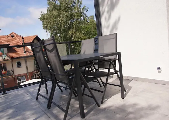 Grunwaldzka 105 Z Tarasem 5o M Do Plazy Apartmán Pobierowo